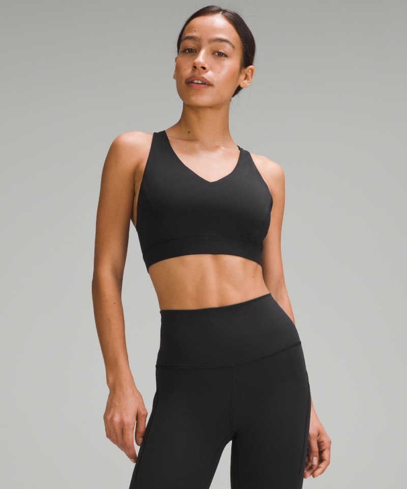 Lululemon Envital Bra *Medium Support, D / DD Cup Black Online Outlet Sale