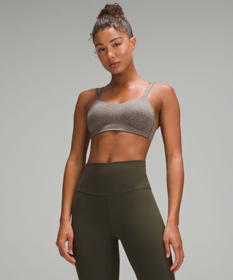 Lululemon Like a Cloud Bra *Light Support, B / C Cup Heathered Rover Online Outlet Sale