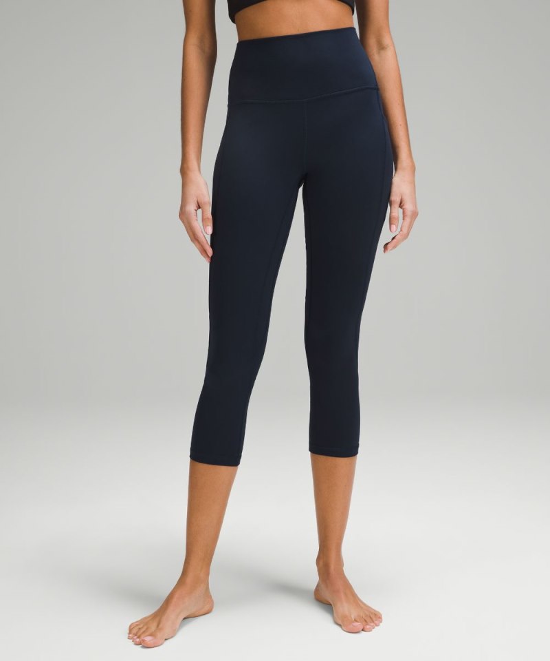 Lululemon lululemon Align™ High-Rise Crop with Pockets 23" True Navy Online Outlet Sale