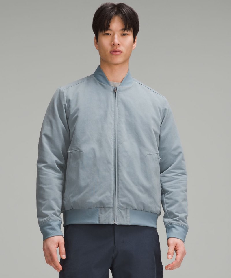 Lululemon Switch Over Bomber Jacket Belgian Blue Online Outlet Sale