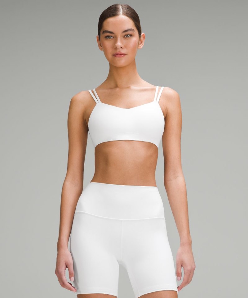 Lululemon Like a Cloud Bra *Light Support, B / C Cup White Online Outlet Sale