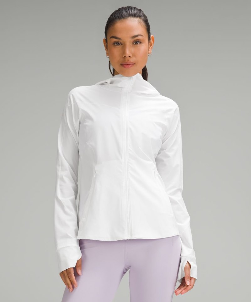 Lululemon Mist Over Windbreaker White Online Outlet Sale
