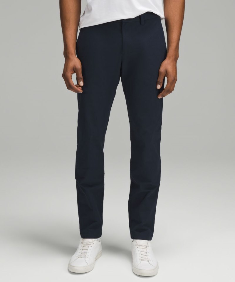 Lululemon ABC Slim-Fit Trouser 32"L *Stretch Cotton VersaTwill True Navy Online Outlet Sale