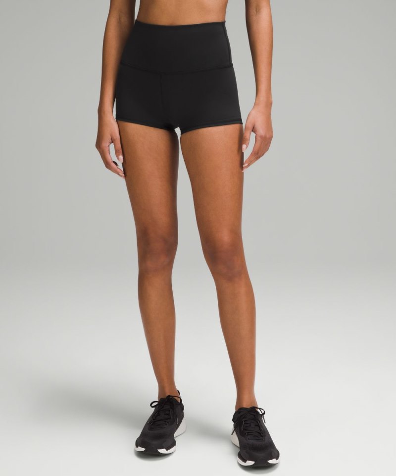 Lululemon Wunder Train High-Rise Short 2" Black Online Outlet Sale