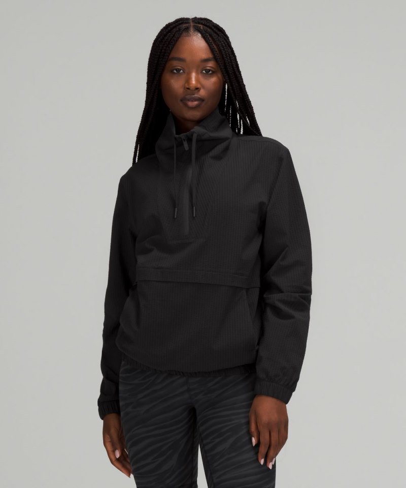 Lululemon Pack Light Pullover Black Online Outlet Sale