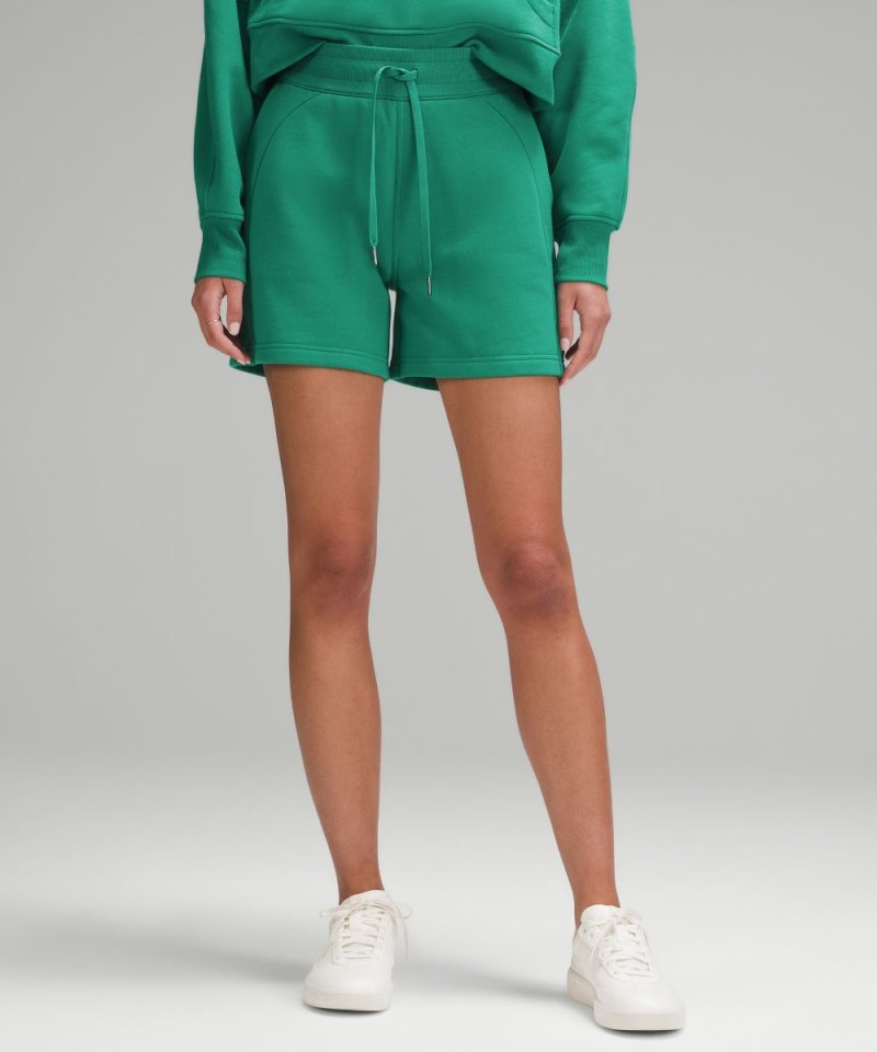 Lululemon Scuba High-Rise Short 5" Cascadia Green Online Outlet Sale