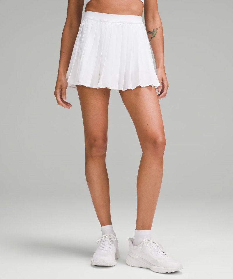 Lululemon High-Rise Pleated Tennis Skirt White Online Outlet Sale