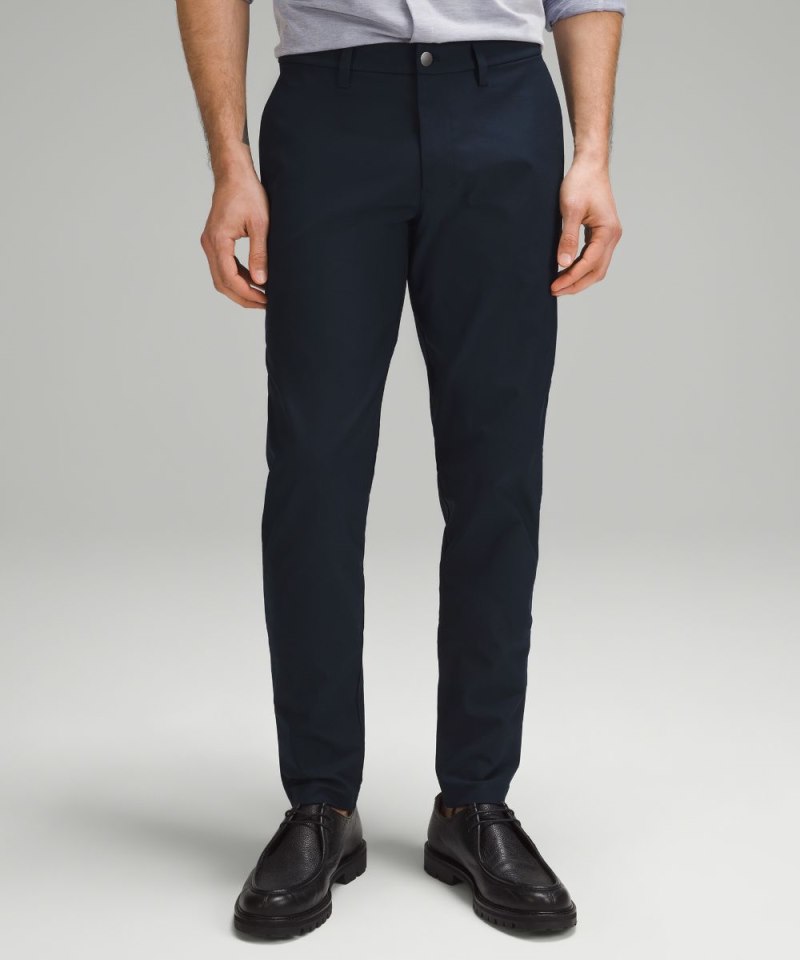Lululemon ABC Slim-Fit Trouser 34"L *Smooth Twill True Navy Online Outlet Sale
