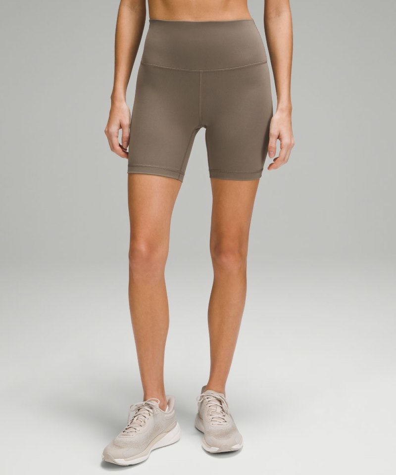 Lululemon Wunder Train High-Rise Short 6" Nomad Online Outlet Sale
