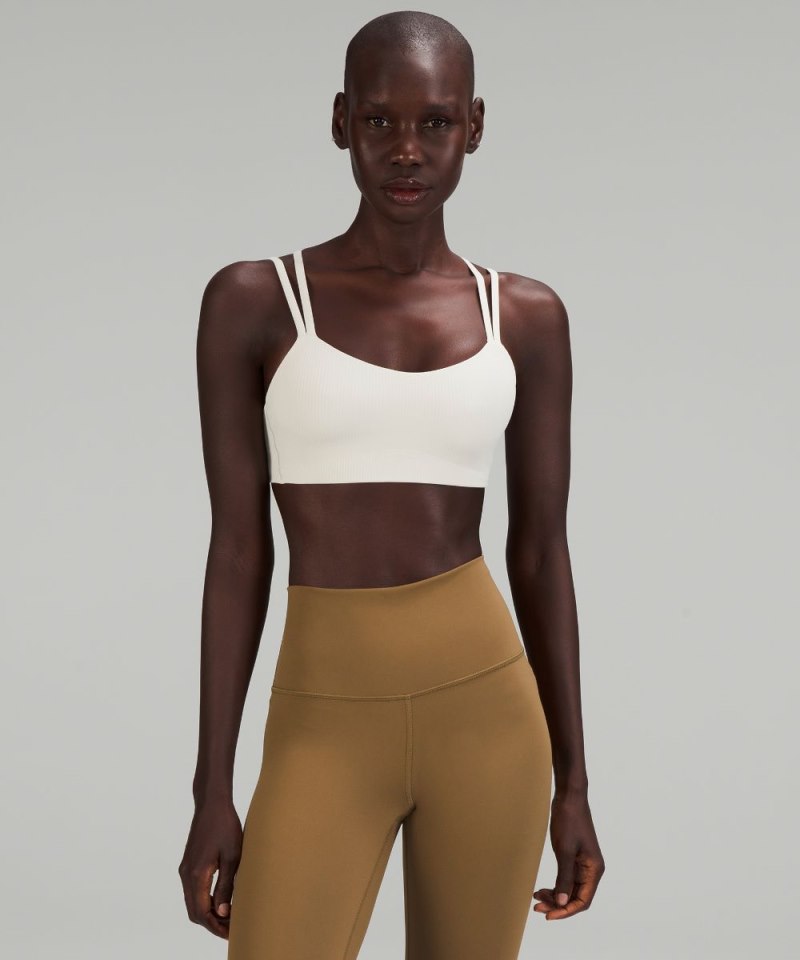 Lululemon Like a Cloud Ribbed Bra *Light Support, B / C Cup Bone Online Outlet Sale