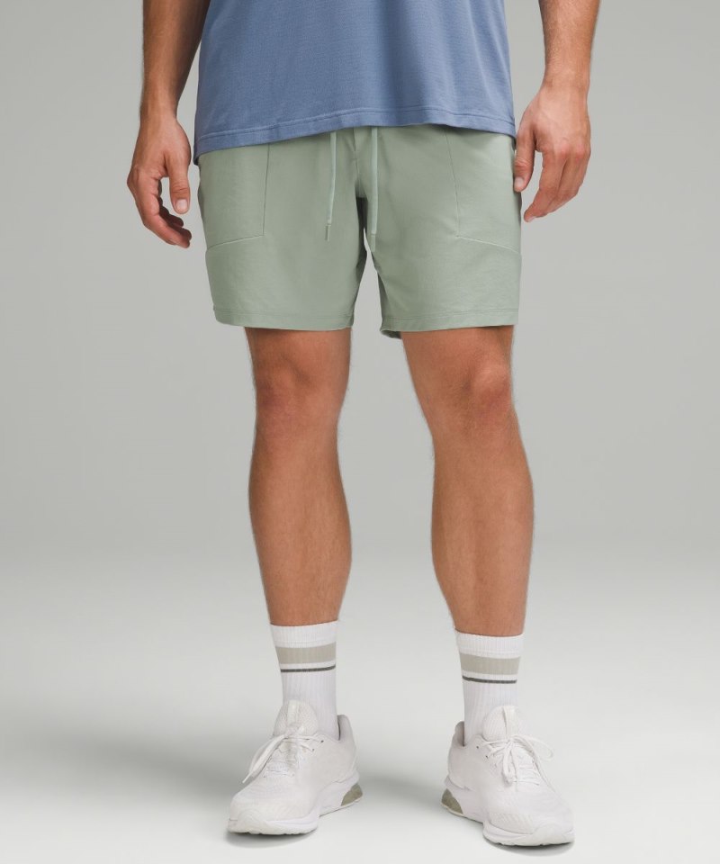 Lululemon License to Train Linerless Short 7" Palm Court Online Outlet Sale