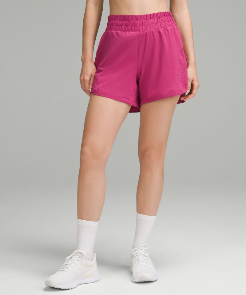 Lululemon Track That High-Rise Lined Short 5" Washed Mauve Online Outlet Sale