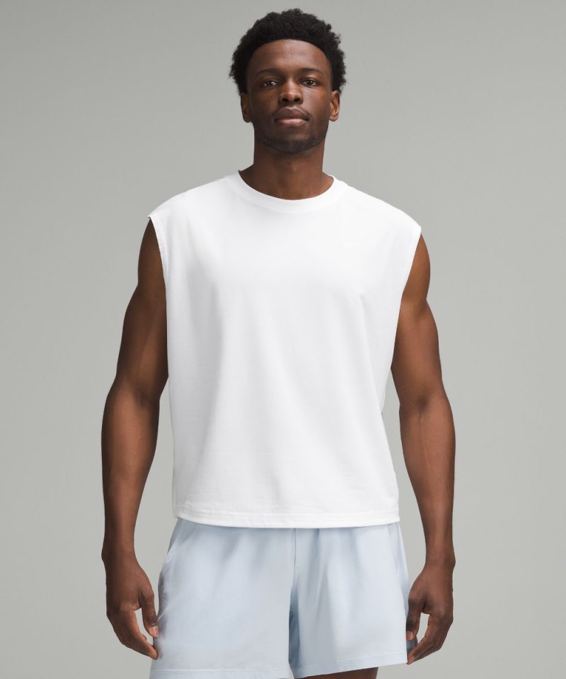Lululemon Mesh Training Tank Top White Online Outlet Sale