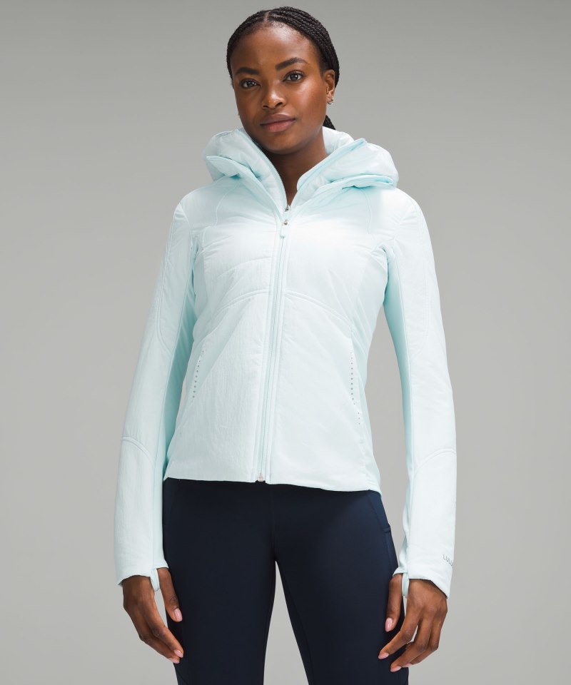 Lululemon Another Mile Jacket Sheer Blue Online Outlet Sale
