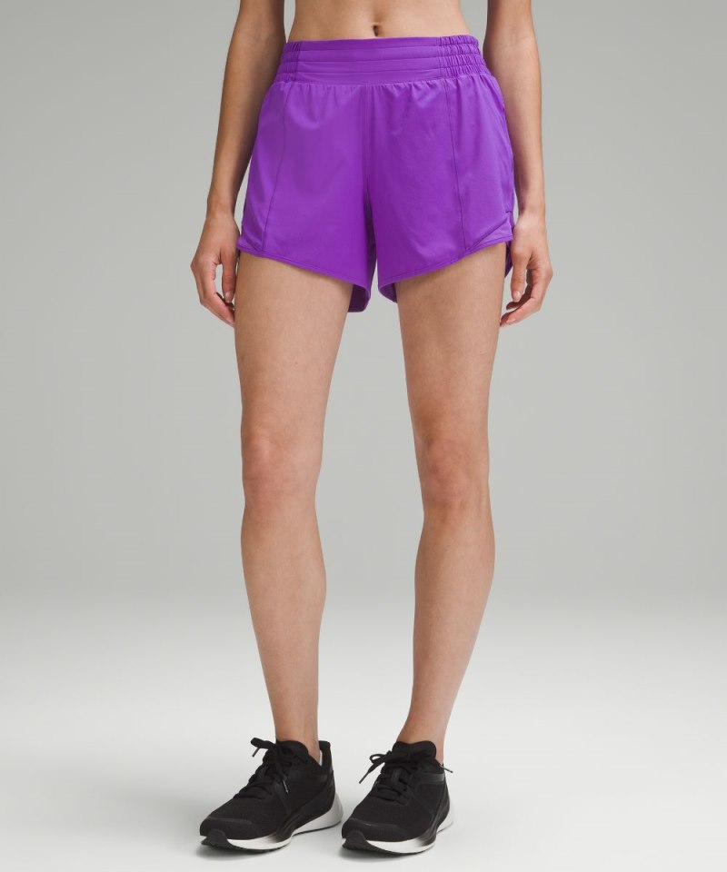 Lululemon Hotty Hot High-Rise Lined Short 4" #N / A Online Outlet Sale