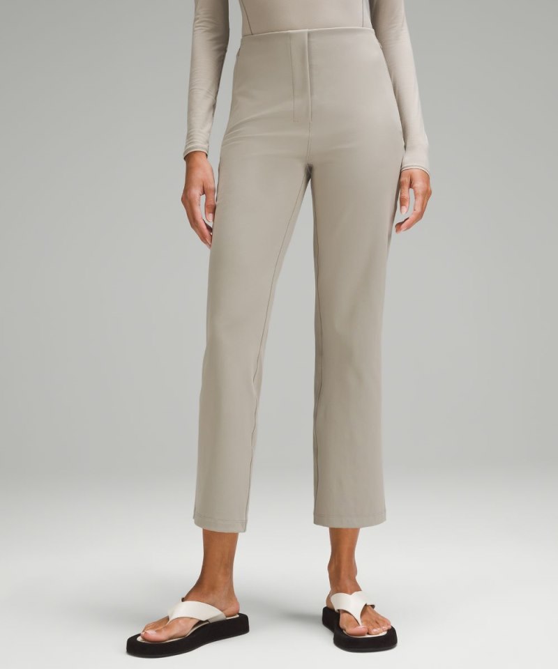 Lululemon Smooth Fit Pull-On High-Rise Cropped Pant Riverstone Online Outlet Sale