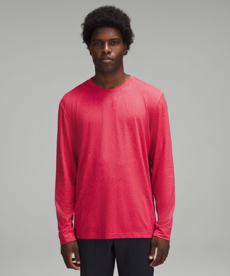 Lululemon License to Train Relaxed-Fit Long-Sleeve Shirt Vintage Rose Online Outlet Sale