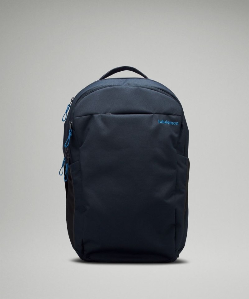 Lululemon Triple-Zip Backpack 28L True Navy / Poolside Online Outlet Sale