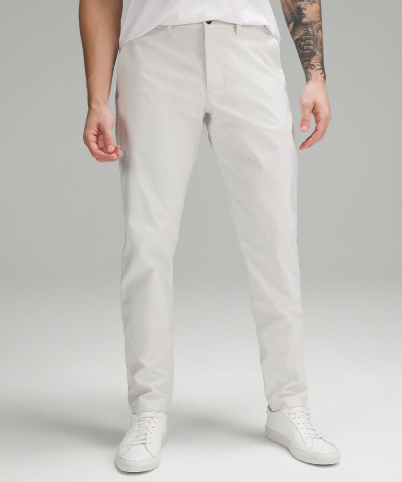 Lululemon ABC Slim-Fit Trouser 34"L *Smooth Twill Bone Online Outlet Sale