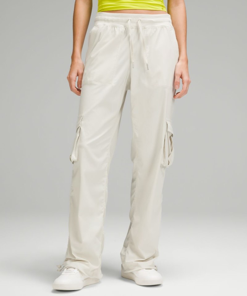 Lululemon Dance Studio Relaxed-Fit Mid-Rise Cargo Pant Bone Online Outlet Sale