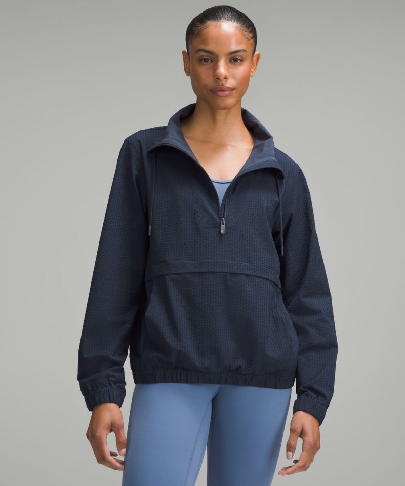 Lululemon Pack Light Pullover True Navy Online Outlet Sale