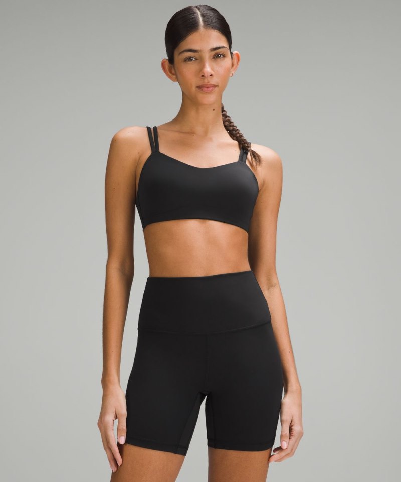 Lululemon Like a Cloud Bra *Light Support, B / C Cup Black Online Outlet Sale