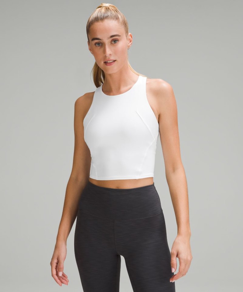 Lululemon Wunder Train Racerback Tank Top White Online Outlet Sale
