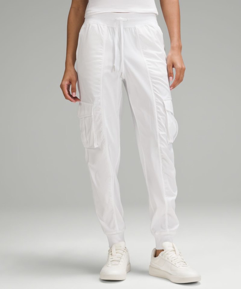 Lululemon Dance Studio Relaxed-Fit Mid-Rise Cargo Jogger White Online Outlet Sale