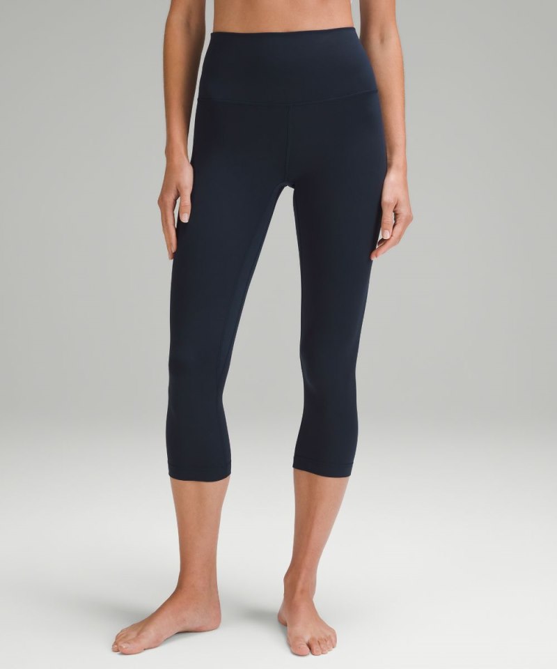 Lululemon lululemon Align™ High-Rise Crop 21" True Navy Online Outlet Sale