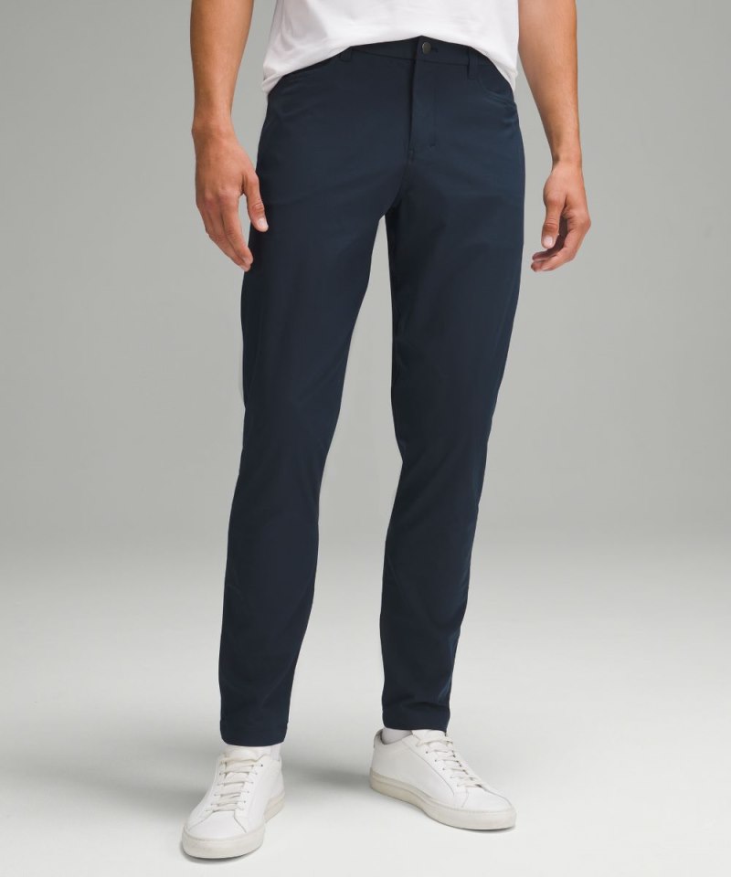 Lululemon ABC Slim-Fit 5 Pocket Pant 30"L *Warpstreme True Navy Online Outlet Sale