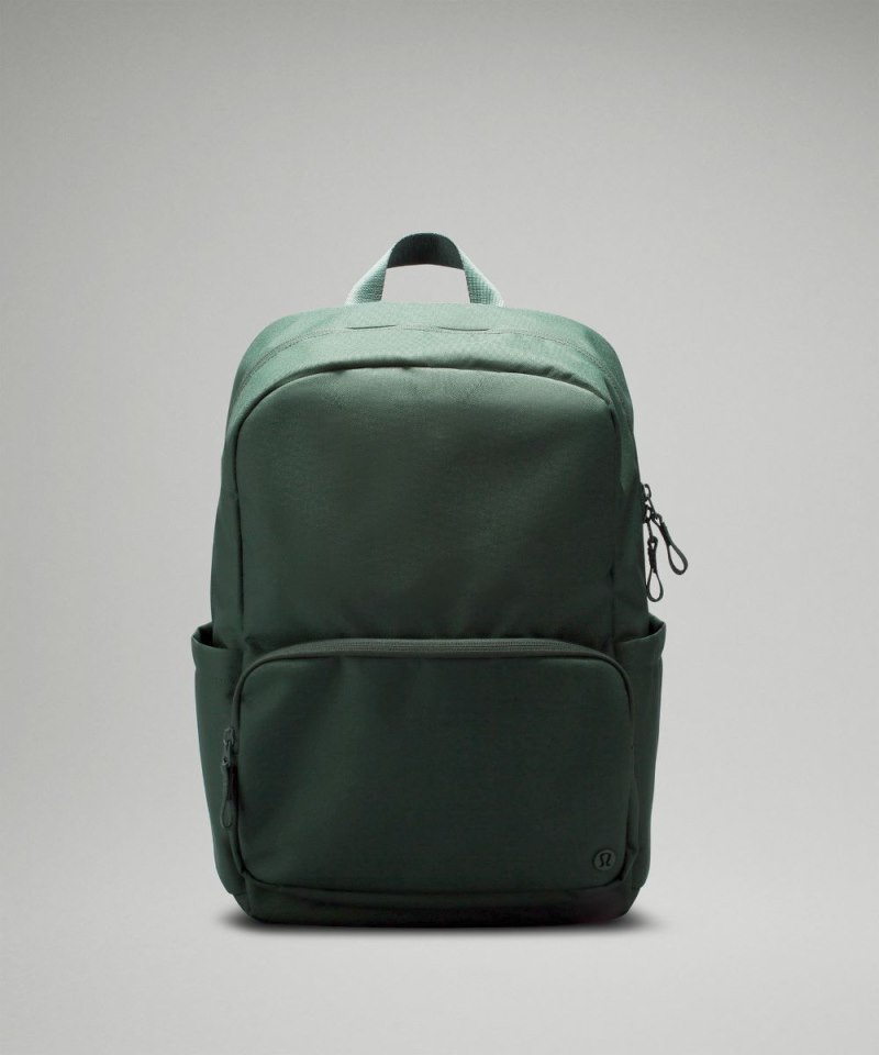 Lululemon Everywhere Backpack 22L *Tech Canvas Legacy Green / Grey Eucalyptus Online Outlet Sale