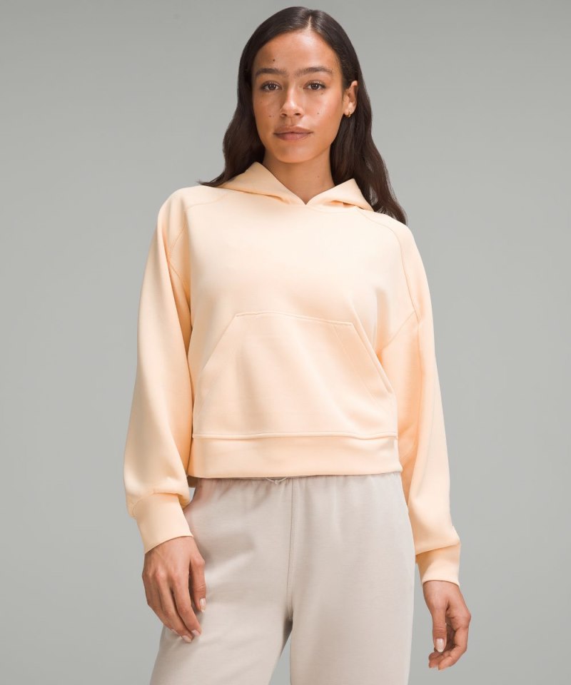 Lululemon Softstreme Hoodie Peach Bellini Online Outlet Sale