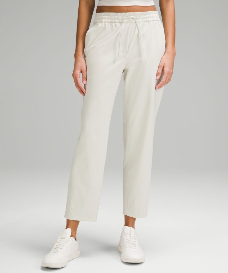 Lululemon Tapered-Leg Mid-Rise Pant 7 / 8 Length *Luxtreme Bone Online Outlet Sale