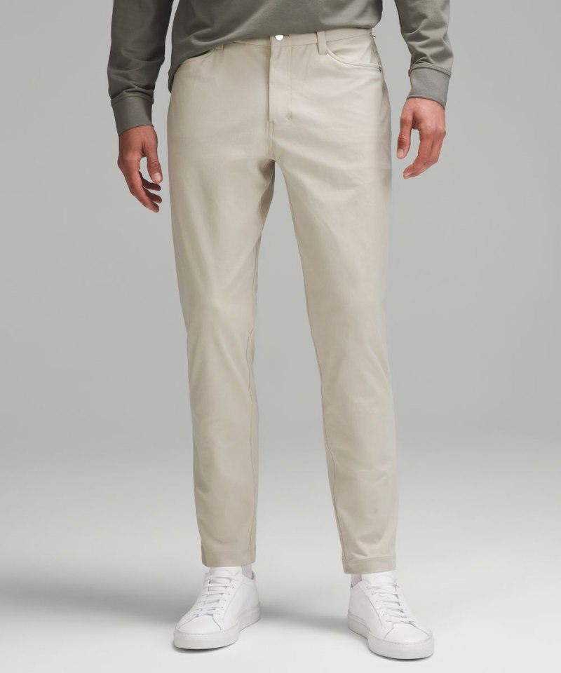 Lululemon ABC Slim-Fit 5 Pocket Pant 30"L *Warpstreme Raw Linen Online Outlet Sale