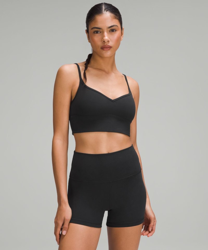 Lululemon lululemon Align™ Sweetheart Bra *Light Support, A / B Cup Black Online Outlet Sale