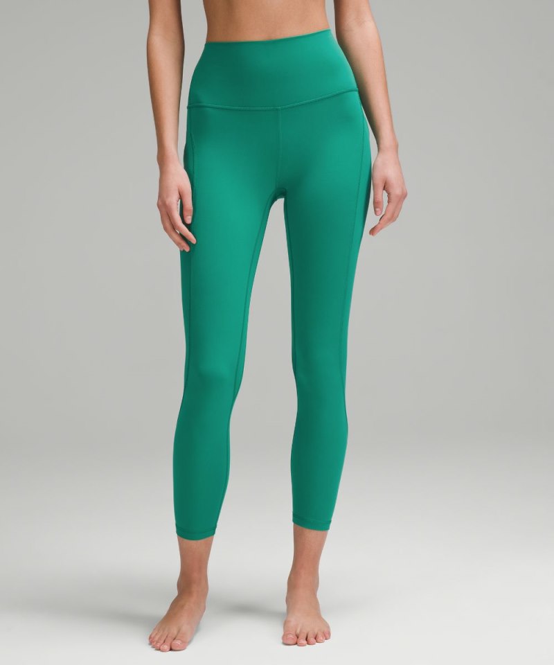 Lululemon lululemon Align™ High-Rise Pant with Pockets 25" Cascadia Green Online Outlet Sale
