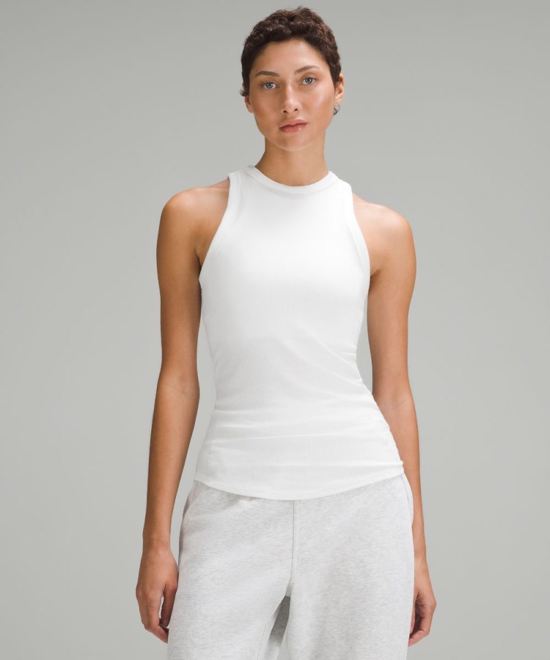 Lululemon Hold Tight Tank Top White Online Outlet Sale