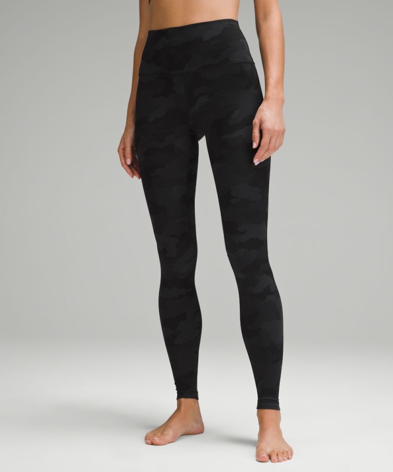 Lululemon lululemon Align™ High-Rise Pant 28" Heritage 365 Camo Deep Coal Multi Online Outlet Sale