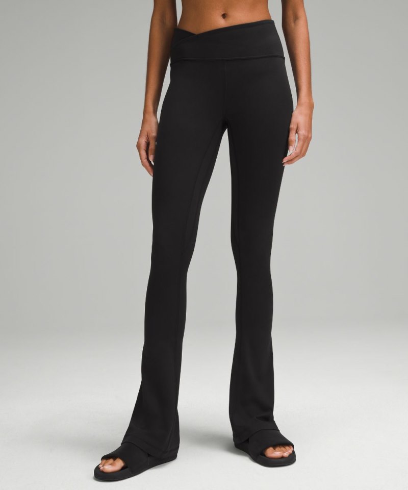 Lululemon lululemon Align™ Asymmetrical-Waist Mini-Flared Pant 32" Black Online Outlet Sale