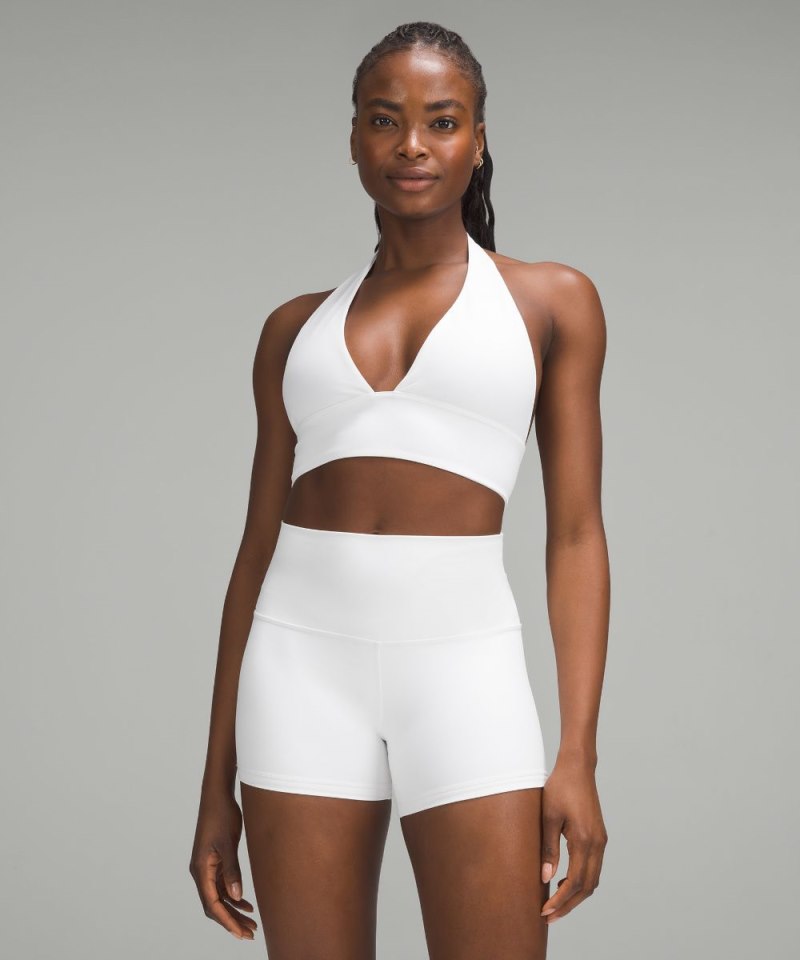 Lululemon lululemon Align™ Halter Bra *Light Support, C / D Cup White Online Outlet Sale