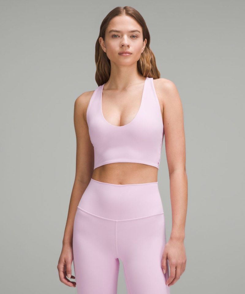 Lululemon Bend This Scoop and Cross Bra *Light Support, A-C Cups Vitapink Online Outlet Sale