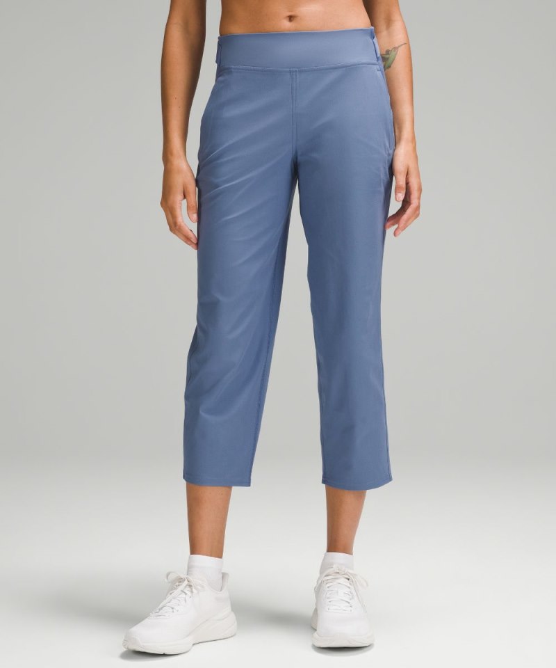 Lululemon Warpstreme Multi-Pocket Mid-Rise Golf Crop 24" Oasis Blue Online Outlet Sale