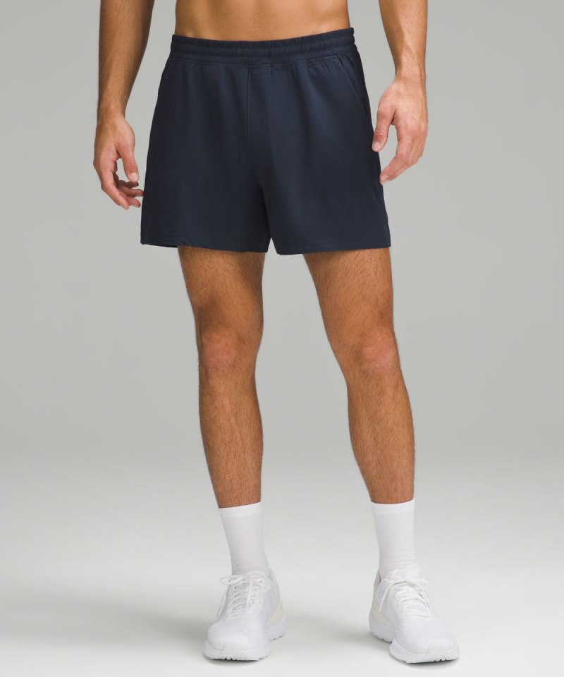 Lululemon Pace Breaker Linerless Short 5" True Navy Online Outlet Sale