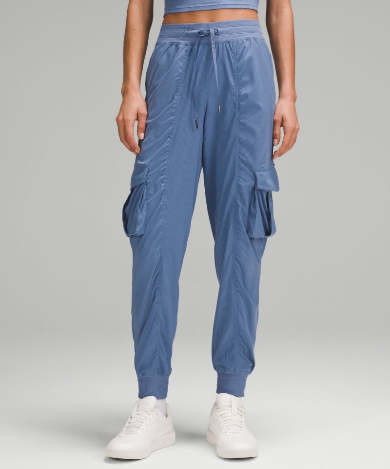 Lululemon Dance Studio Relaxed-Fit Mid-Rise Cargo Jogger Oasis Blue Online Outlet Sale