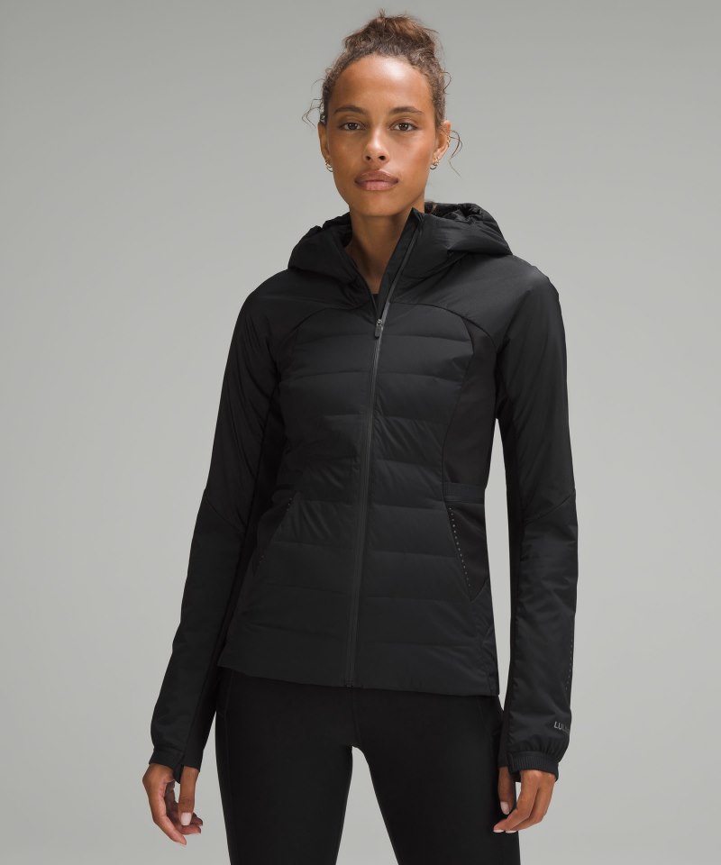 Lululemon Down for It All Jacket Black Online Outlet Sale