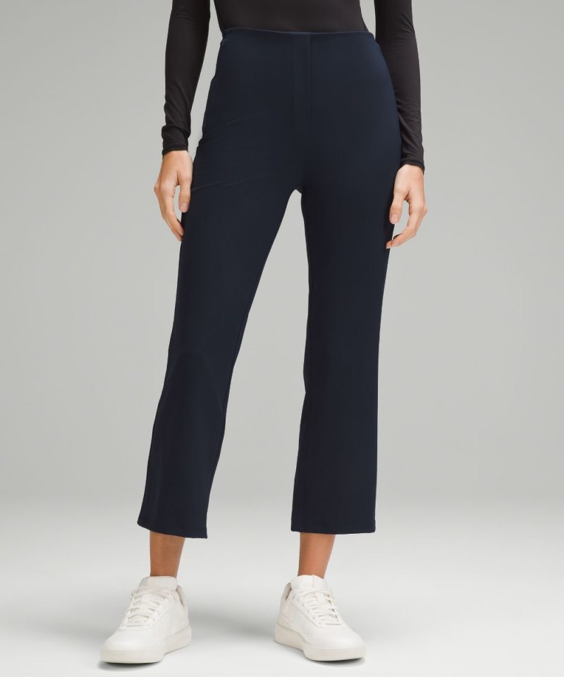 Lululemon Smooth Fit Pull-On High-Rise Cropped Pant True Navy Online Outlet Sale