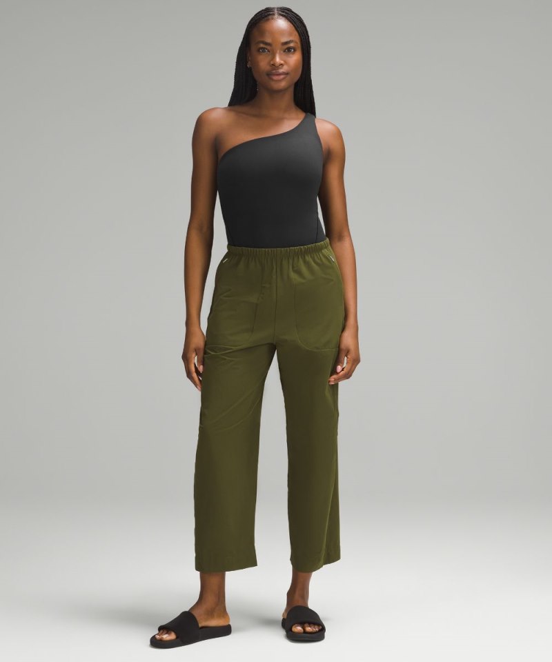 Lululemon Wundermost Ultra-Soft Nulu Asymmetrical Bodysuit Black Online Outlet Sale