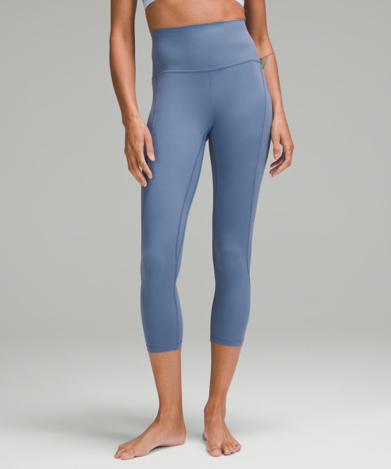 Lululemon lululemon Align™ High-Rise Crop with Pockets 23" Oasis Blue Online Outlet Sale