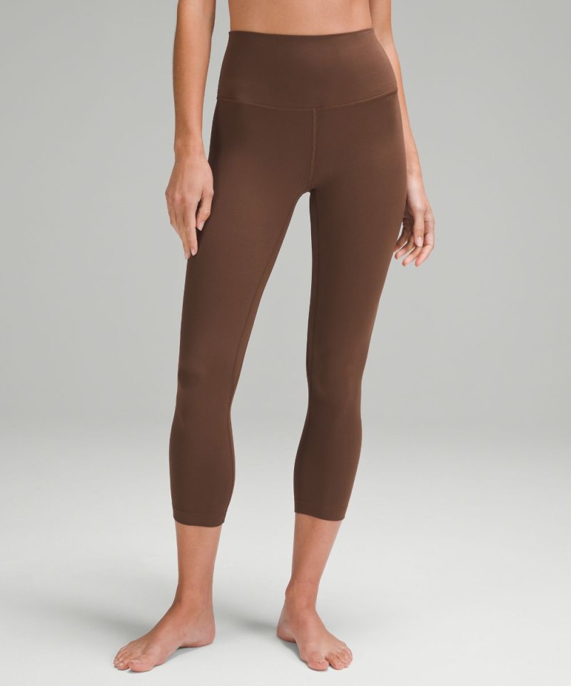 Lululemon lululemon Align™ High-Rise Crop 23" Java (not available) Online Outlet Sale