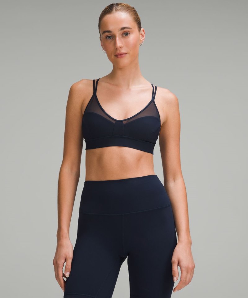 Lululemon Anew Bra *Light Support, A / B Cup True Navy Online Outlet Sale